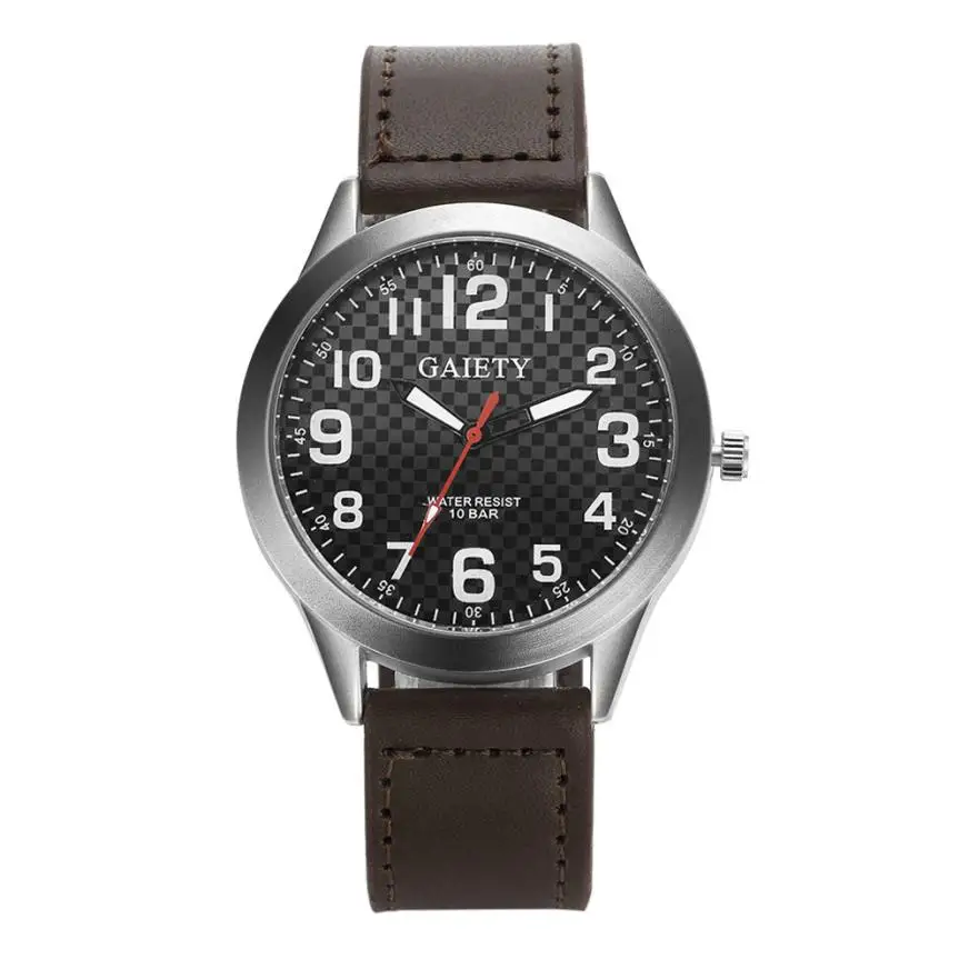 

Men Watches 4 colors Hot Selling Luxury Brand Geometric Solid Bamboo Watch Megir Watch