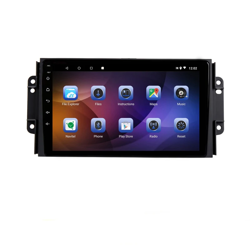 Flash Deal 9" 4G RAM 8 cores Android Car DVD GPS Navigation for Chery Tiggo 3 3X audio stereo car radio headunit bluetooth wifi 7