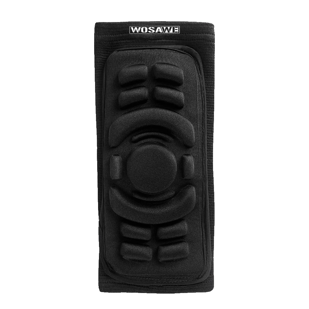 

Unisex Sports Arm Sleeve Elbow Protector Snowboarding Skating Elbow Brace Black