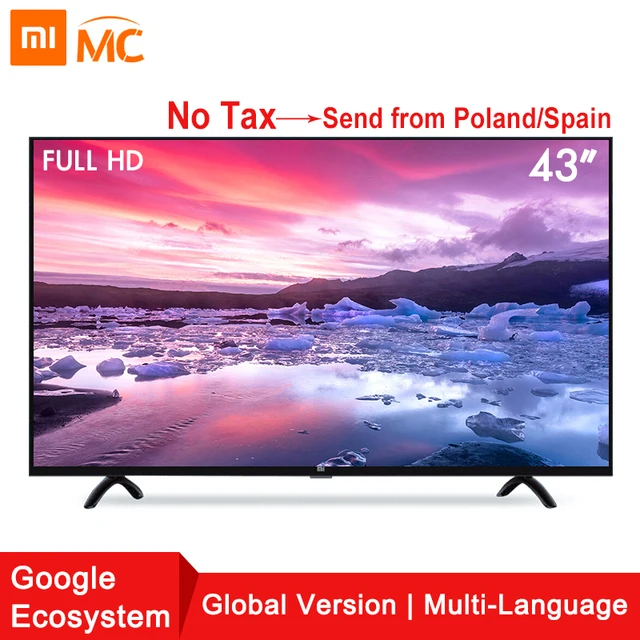 Xiaomi Smart 4A 43inches Mi LED Full HD Android TV 8.0 4A 108 cm Ultimate PatchWall 1GB 8GB Ultra-bright LED Display Television