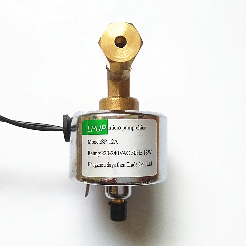 

solenoid pump SP-12A Voltage 220-240VAC-50Hz Power 18W