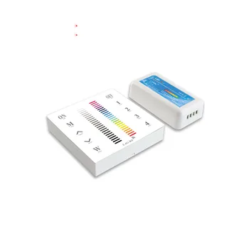 

aiboduo Wall Mount LED at 12V-24V,144W or 288W RGB Controller Touch Panel RGB strip Controller