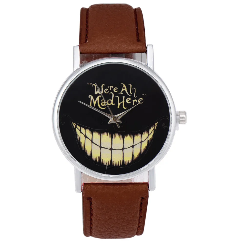 

2018 Smiling Face Quartz Leather Casual Watch 2016 Hot Silicone Strap Casual Sport Watches Men Luxury Brand relogios masculino
