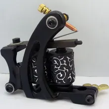 10 шт/лот профессиональная Литая железная для татуировок машина 10 Обертывания Катушки из нержавеющей стали татуировки тела искусства Ружья Катушки машины LPC-ITM-7030-1A