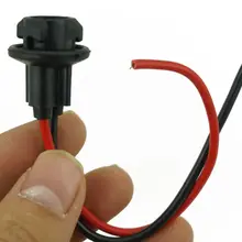 10 шт./лот T10 W5W автомобиля Клин SMD СВЕТОДИОДНЫЙ фонарь переходник с удлинителем гнездо