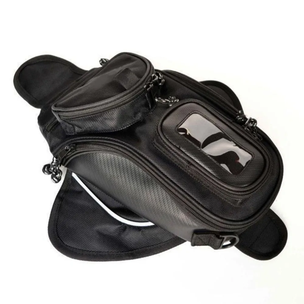 Мотоциклетный топливный бак сумка сильный магнит Наклонная Сумка на плечо дорожная Сумка водонепроницаемая навигационная сумка
