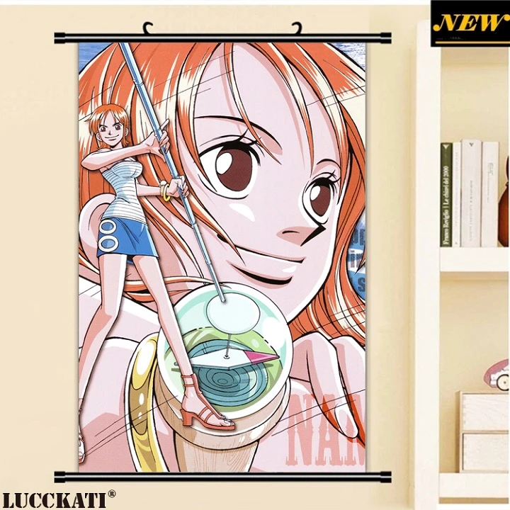 40x60cm One Piece Oda Eiichirou Monkey D Luffy Male Nami Cameltoe Cartoon Anime Wall Picture Cloth Scroll Poster Canvas Painting Canvas Painting Scroll Posterposter Canvas Aliexpress