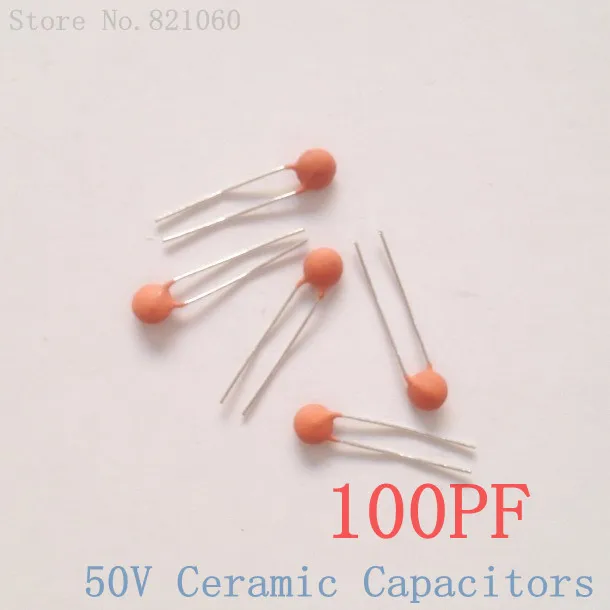 Buy 50V 100PF 0.1NF 101 Ceramic Capacitors / 101pf
