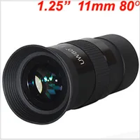 ! 1.25-inch telescope F11MM 80 degree super wide angle eyepiece high quality 1