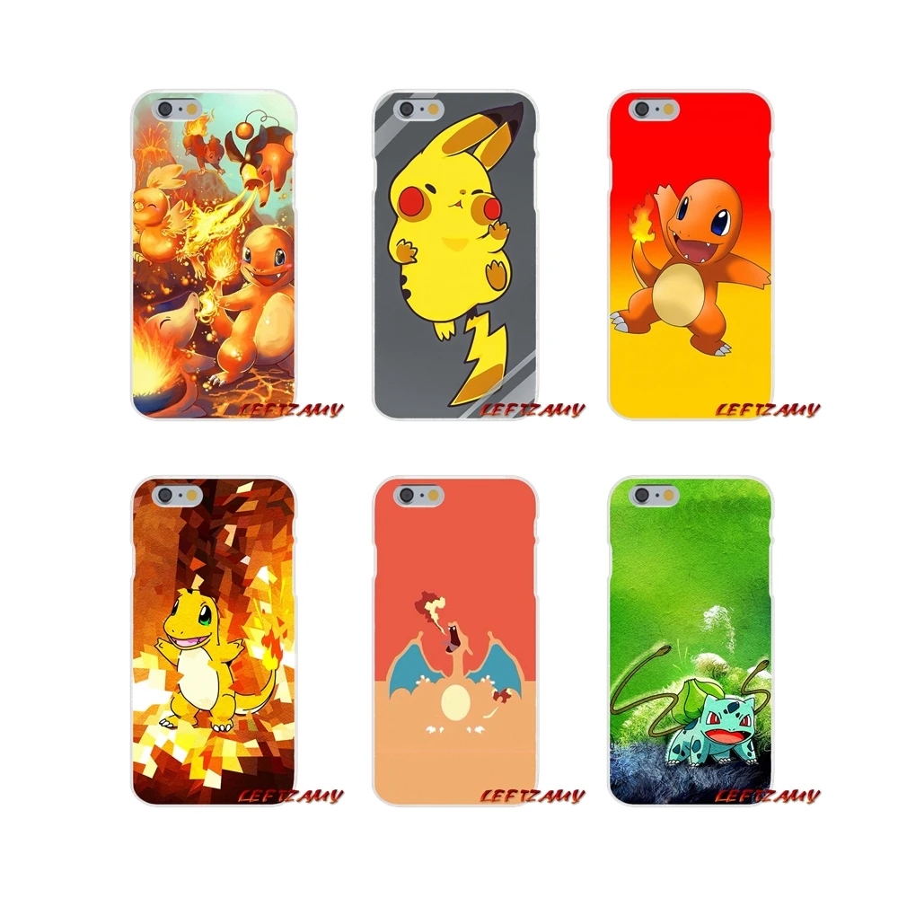 

Pokemons Bulbasaur Accessories Phone Shell Covers For iPhone X XR XS MAX 4 4S 5 5S 5C SE 6 6S 7 8 Plus ipod touch 5 6