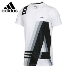 Новое поступление Adidas Neo лейбл M избранного Футболка 1 Для мужчин футболки с коротким рукавом спортивная