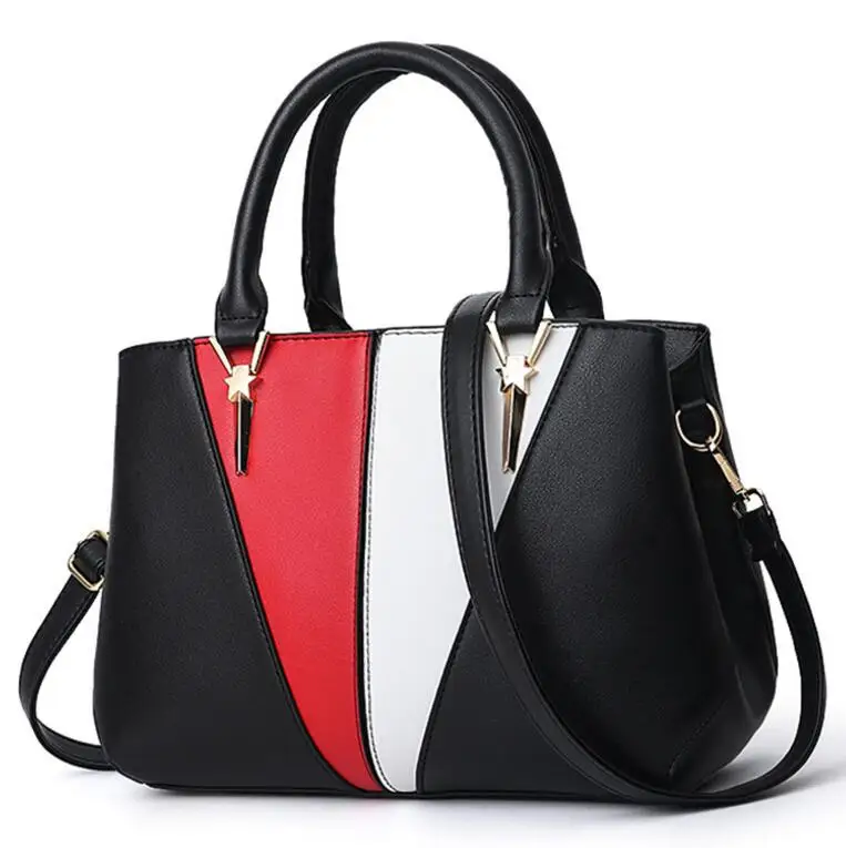 

Luxury Handbags Women Bags Designer Womens Panelled Message Bag Female Leather Crossbody Shoulder Bags