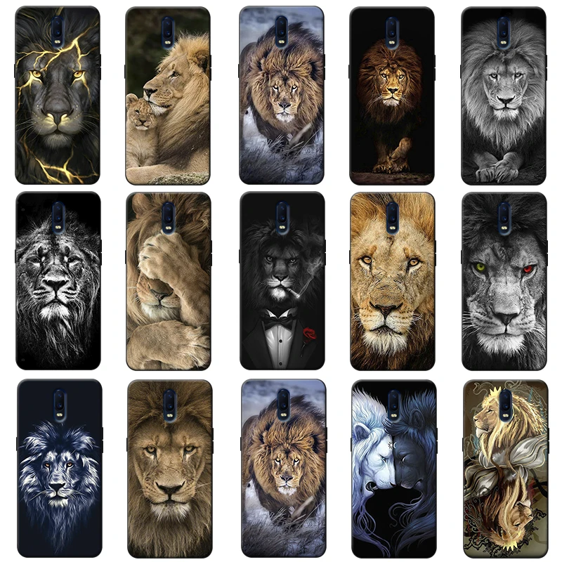 Lion Alpha Male Cub animal hard Soft Silicone Phone Case for oneplus one plus 7 pro 7t 6 6t 5t |