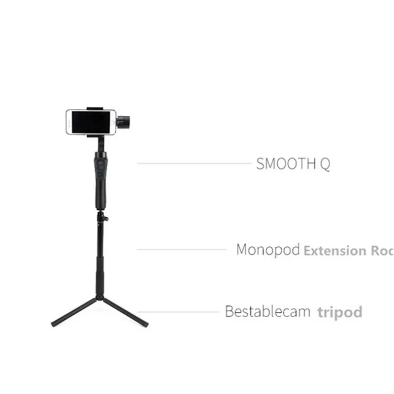 Выдвижной полюс, Регулируемая штанга для Zhiyun Smooth Q 3/4 SPG DJI Osmo mobile 1/2, аксессуары для ручных стабилизаторов