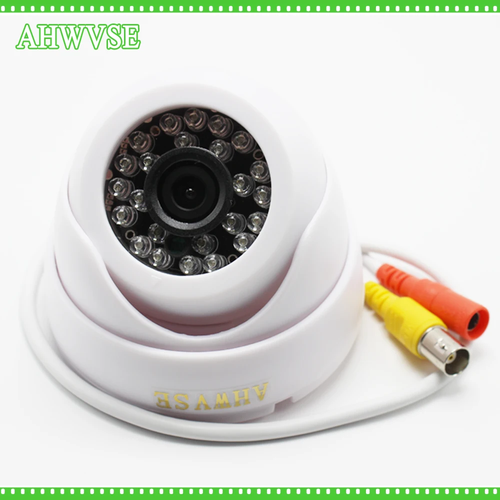 AHWVSE HD 1080P CCTV камера наблюдения безопасности Крытый купол День ночное видение AHD камера 2MP 3,6 мм