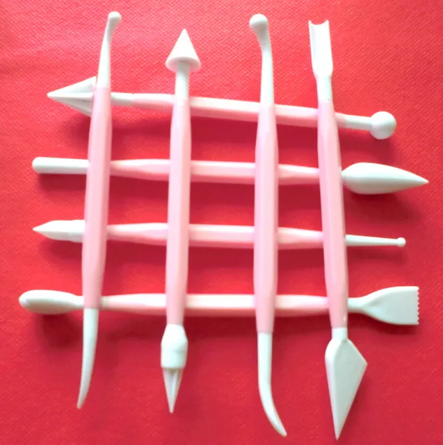 50 карт розовый цвет 8 шт. инструменты для моделирования для украшения торта и помадки пирог с сахаром магазин и формы для выпечки любителей использовать