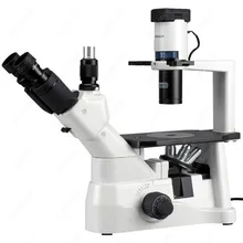 Phase Contrast Inverted Microscope–AmScope Supplies 40X-900X Phase Contrast Inverted Microscope with 8MP Camera