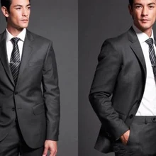 Новое поступление модные брендовые мужские облегающие темные костюмы мужской деловой строгий костюм со штанами смокинг для жениха Свадебные костюмы для мужчин