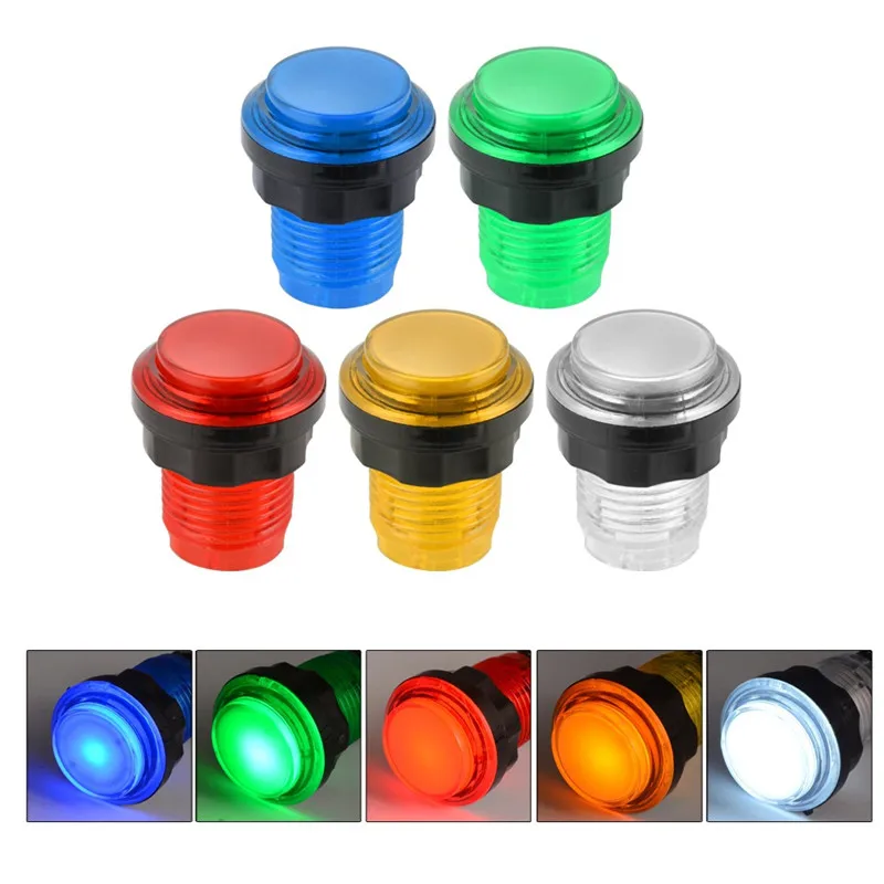 DOITOP 24mm Arcade Sanwa Button For Arcade Game Joystick Arcade Game