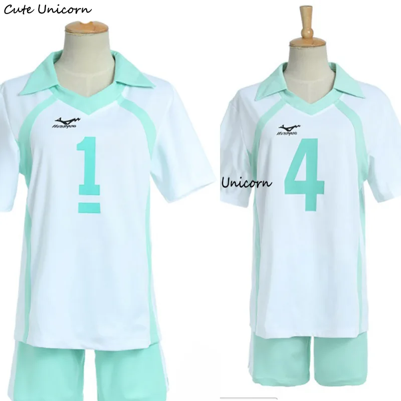 

Anime Haikyuu cosplay Jersey Oikawa Tooru Hajime Iwaizumi Cosplay Costume High School Sportswear Uniform unisex top + pants