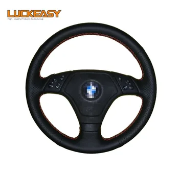 

Black Artificial Leather Car Steering Wheel Cover for BMW E36
