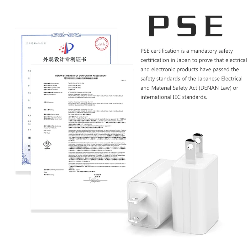 5V1A USB зарядное устройство адаптер Япония Путешествия стены мобильного телефона PSE Сертификация электронная вилка стабильная Зарядка для маленьких телефонов