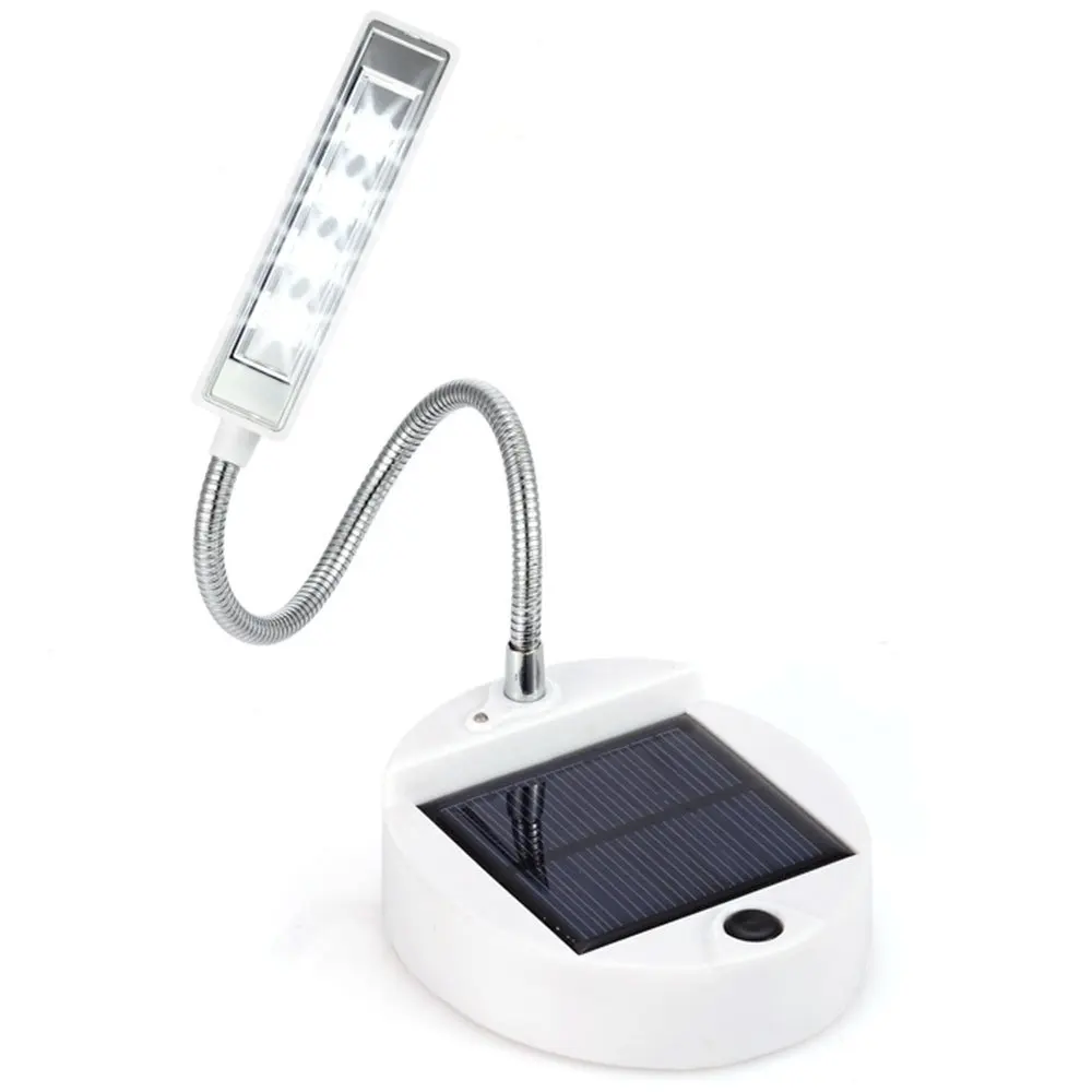 

4-LED Mini Solar Table Lamp PC 12v USB Charger LED Portable Lamp Solar Bulbs Light For Indoor Office Home Reading Modern
