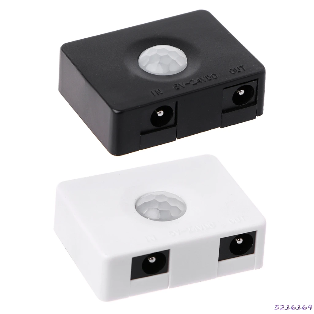 

DC 12V/24V 5A Human Body Infrared PIR Motion Sensor Switch For LED Light Strip