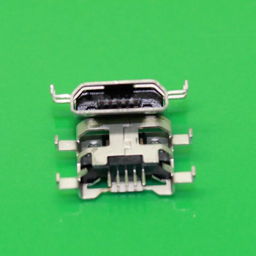 

micro 5p USB jack connector socket for phone charging port,data tail port,4 foot DIP