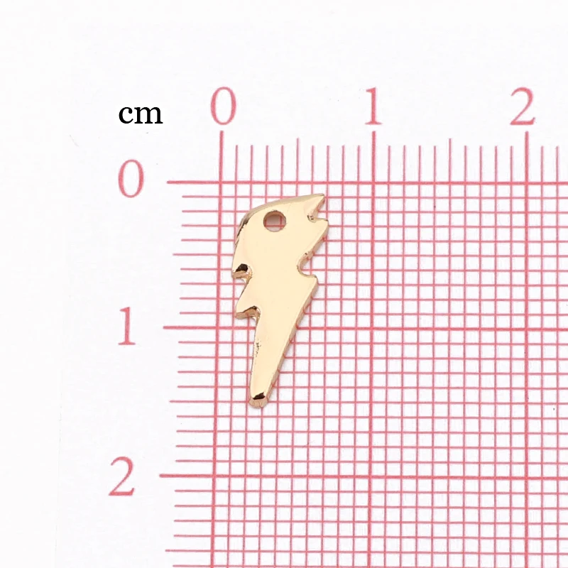 5 шт 15 мм блестящая молния луна сплав подвески золотые серебряные ювелирные изделия фурнитура маленькие серьги браслет ожерелье подвеска «сделай сам» изготовление