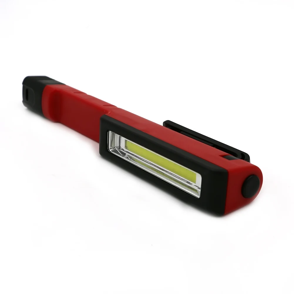 Яркий Мини светодиодный светильник для осмотра, ручка, карманный зажим, рабочий ручной фонарь, светильник-вспышка с магнитом, светильник-фонарик