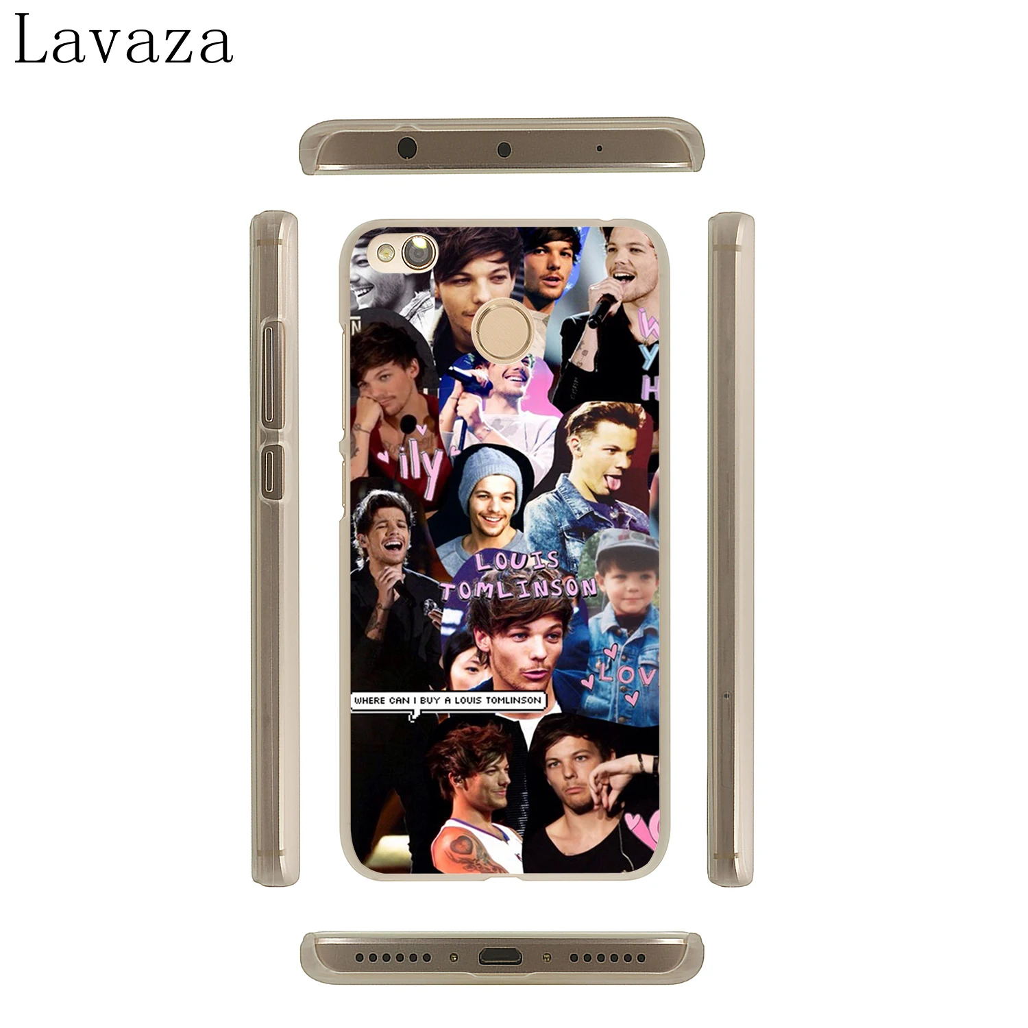 Lavaza One Direction 1d Louis Tomlinson Hard Phone Case for Xiaomi MI A2 A1 8 SE 6 6X 5 5X 5S Plus MIX 2S Mi8 MiA1 MiA2 Cover