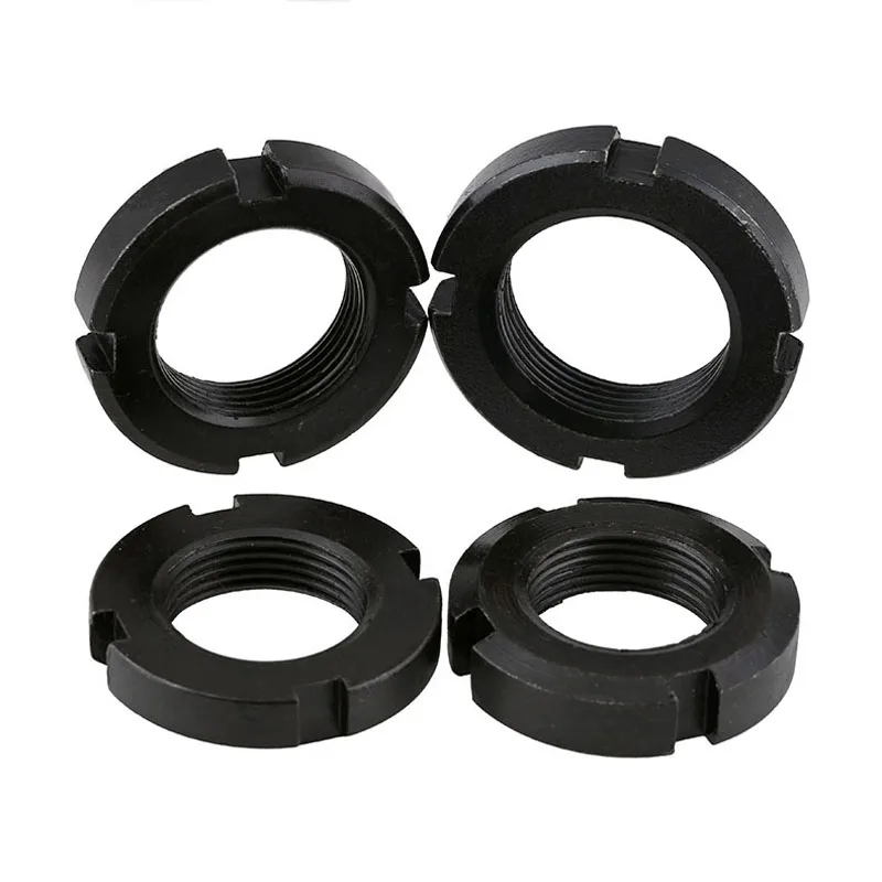 

1PCS-M35/36/39-M60 GB812 Round Nut, Slotted Nut, Four Slot Nut, Anti-back Nut