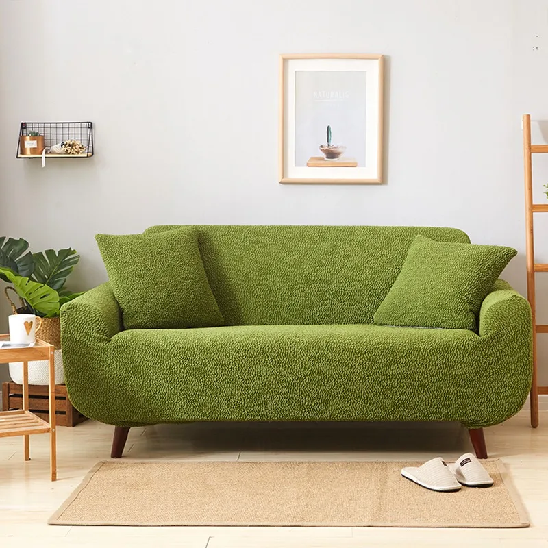 TUTUBIRD-японский стиль чехол для дивана твердый Простой стрейч плотный чехол для дивана трикотажная ткань Противоскользящий гибкий чехол для дивана - Цвет: Style 02