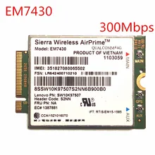 EM7430 FDD/TDD LTE 4G модуль WCDMA GNSS 4G карта для Thinkpad X270 X1 Carbon 5th gen(20HQ, 20HR) X1 YOGA X1 Tablet Gen 2