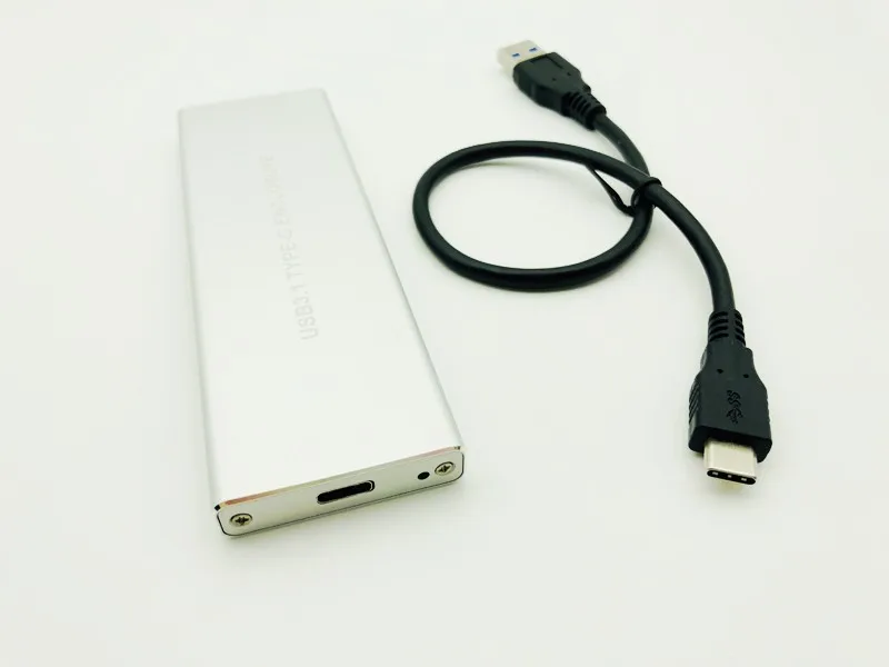 USB3.1 корпус для жесткого диска M.2 к USB Type C 3 1 M ключ SSD HDD NVMe PCIE внешняя Мобильная