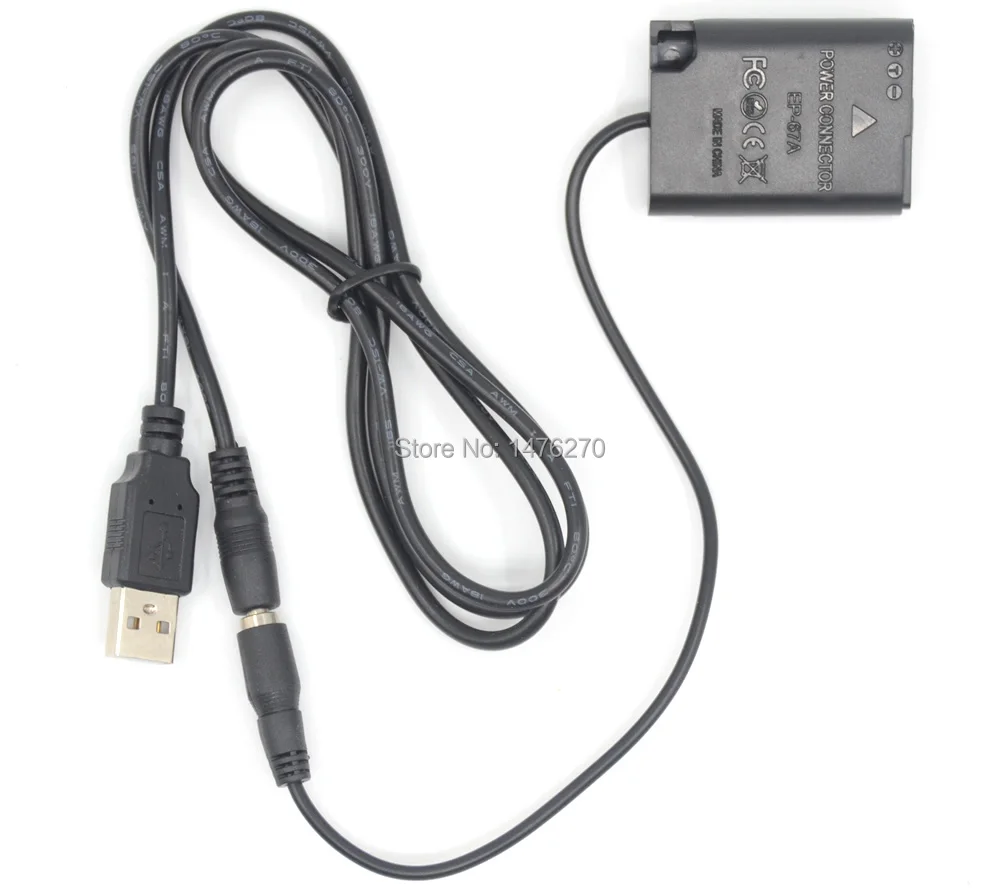 5V USB Cable+ENEL23 EN-EL23 Dummy Battery EP-67A EP67A DC Coupler For Nikon Coolpix P600 P610 P900s E700 S810C Digital Camera