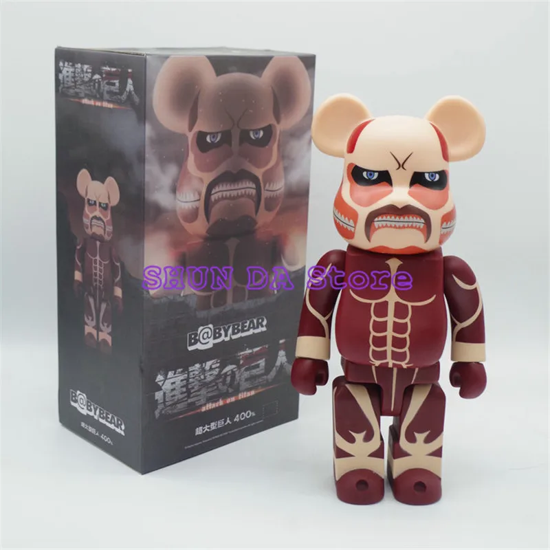 

11inch 28cm Bearbrick Titans 400% PVC Action Figure Collectible Model toy Gifts SD40