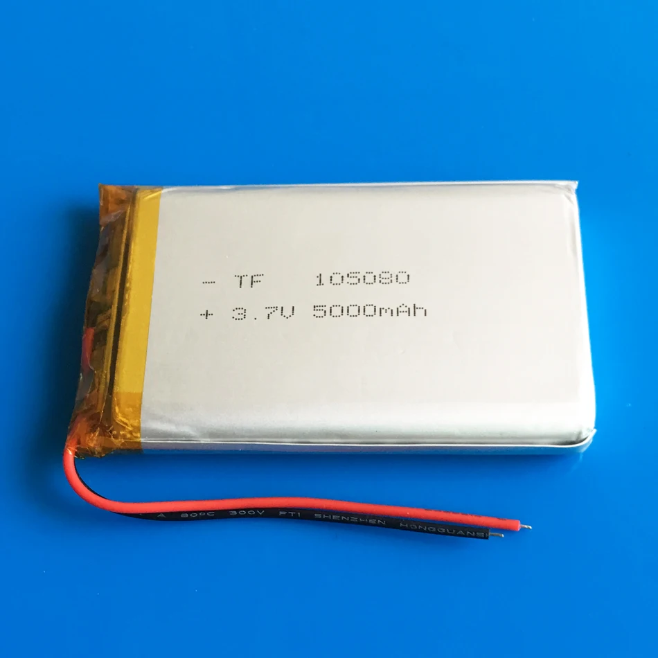 Литий полимерная аккумуляторная батарея 3 7 В 5000 мАч для GPS PSP DVD PAD электронных книг