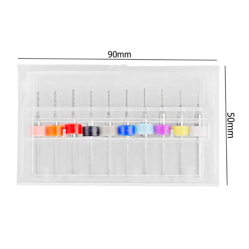0,3-1,2 мм набор сверл из карбида вольфрамовой стали для ремонта металлического часовщика монтажная плата инструмент для ремонта вольфрамовых часов