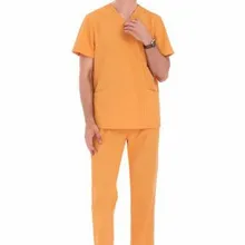 Одежда для мытья рук с короткими рукавами, больничная щетка, ручное обслуживание, медсестры, салоны красоты, униформа для мужчин и женщин