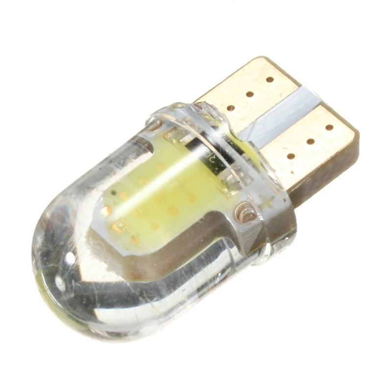 10 шт./лот светодио дный W5W T10 194 168 COB 8SMD светодио дный s Парковка лампы автомобиля светодио дный кремнезема яркий белый номерных лампа DC12V