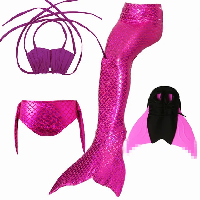 2018-New-Ariel-Sparle-Swimming-Mermaid-Tail-With-Monofin-Flipper-Girls-Kids-Swimsuit-Swimmable-Mermaid-Tails.jpg_640x640 (12)