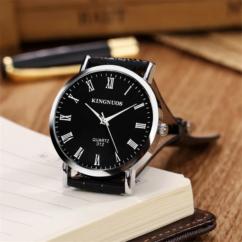 Мужские s часы Топ бренд класса люкс 30 м водонепроницаемые бизнес часы мужские кожаный ремешок повседневные кварцевые часы мужские спортивные наручные часы
