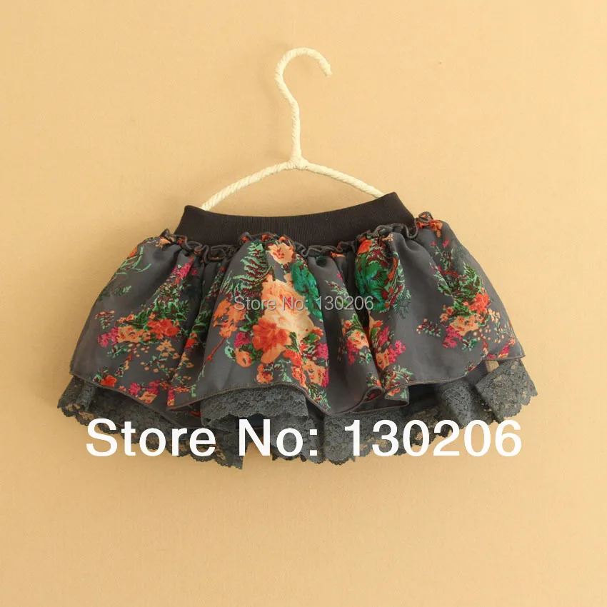 Бальные юбки для маленьких девочек Летние шифоновые юбки-пачки в стиле кантри милые корейские модные мини-юбки для девочек