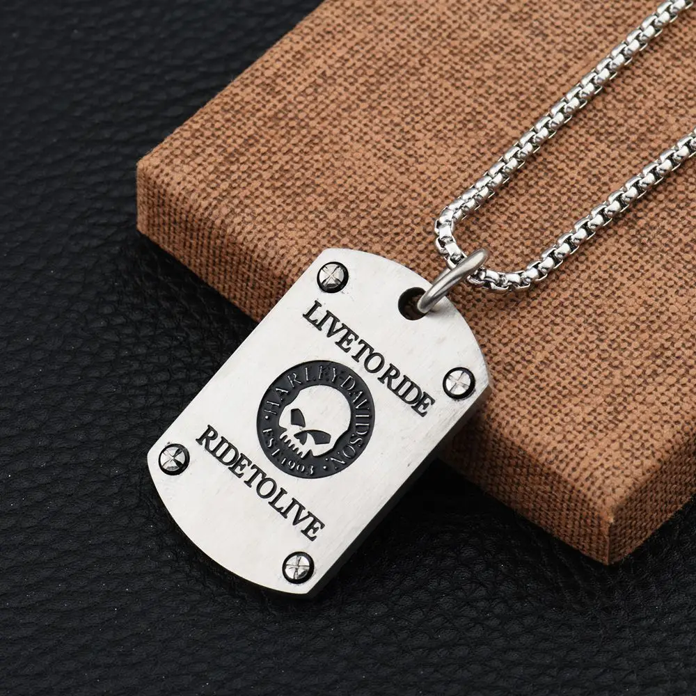 

2018 new Goofan Skeleton Army Superior Quality Stainless Steel Necklace & Pendant Chain Christian Jewelry Women/Men Gift STN887