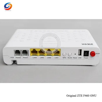 

High quality Original New ZTE ZXA10 F460 EPON ONU 4LAN+2VOICE POTS+WIFI+USB English Firmware Terminal ONT