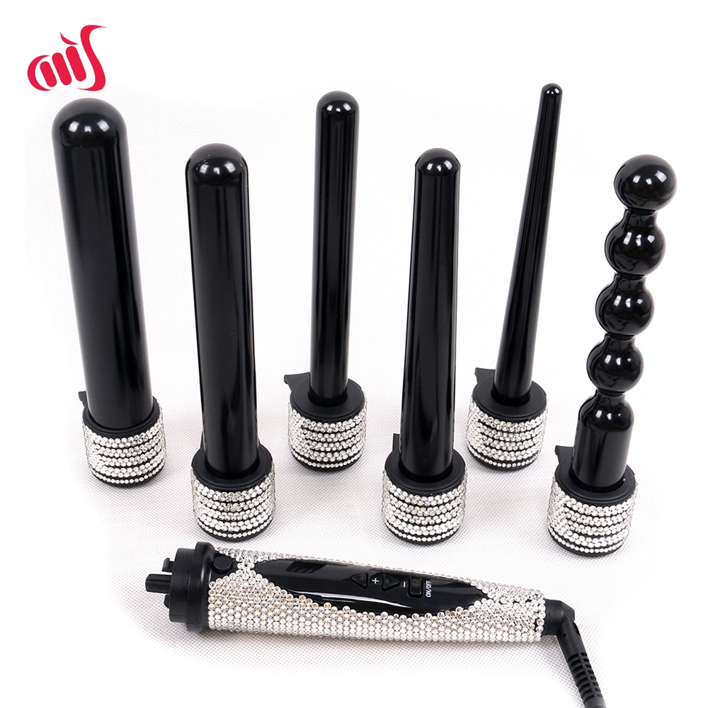 6 in 1 professional curling wand