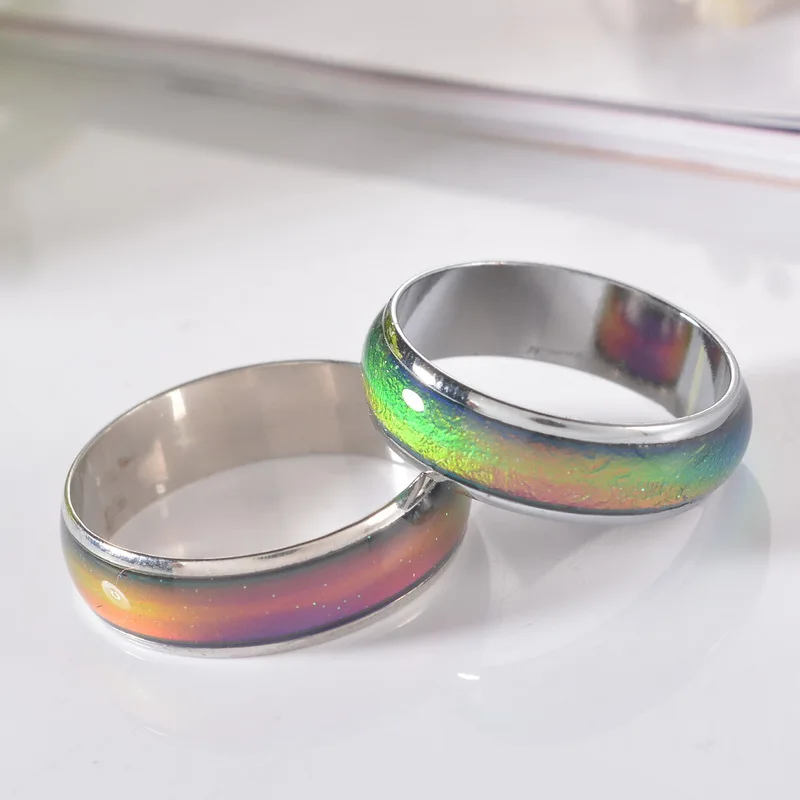 Fine Jewelry Mood Ring Color Change Emotion Feeling 2017 Gioielleria Raffinata Mood Ring Cambiamento Di Temperatura Colore Sensazione Anello Rifornimenti Del Paro Emozione