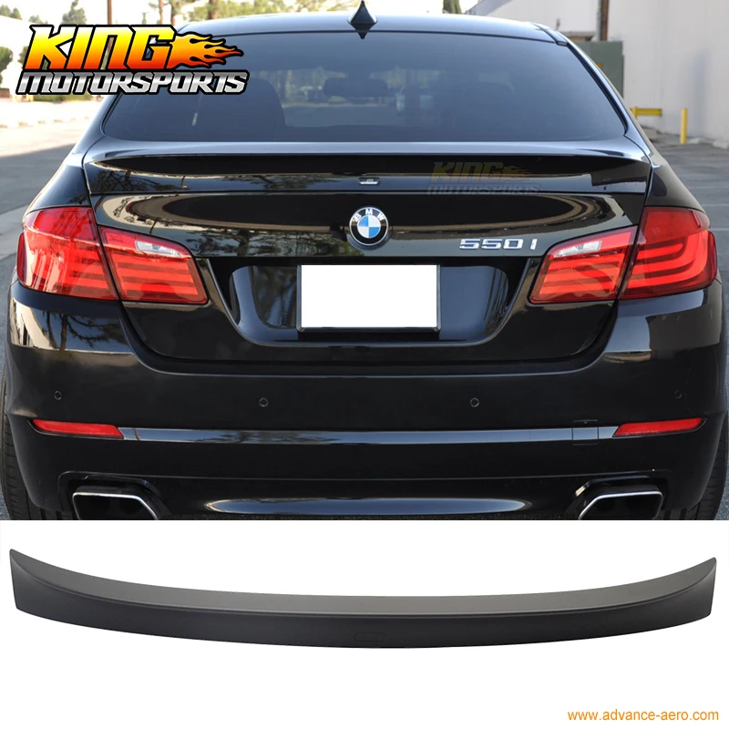 For 2011 2015 BMW F10 5 Series Ac S Rear Trunk Spoiler Wing Painted ABS